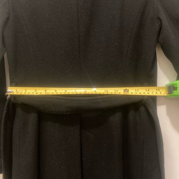 Angola, cashmere and wool Long Coat - Picture 7 of 9